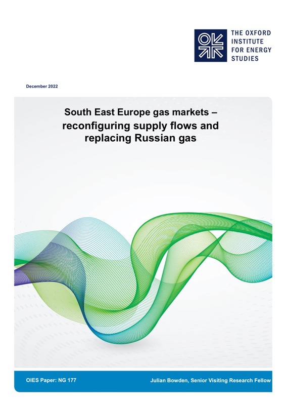 20221221 OIES South East Europe gas markets