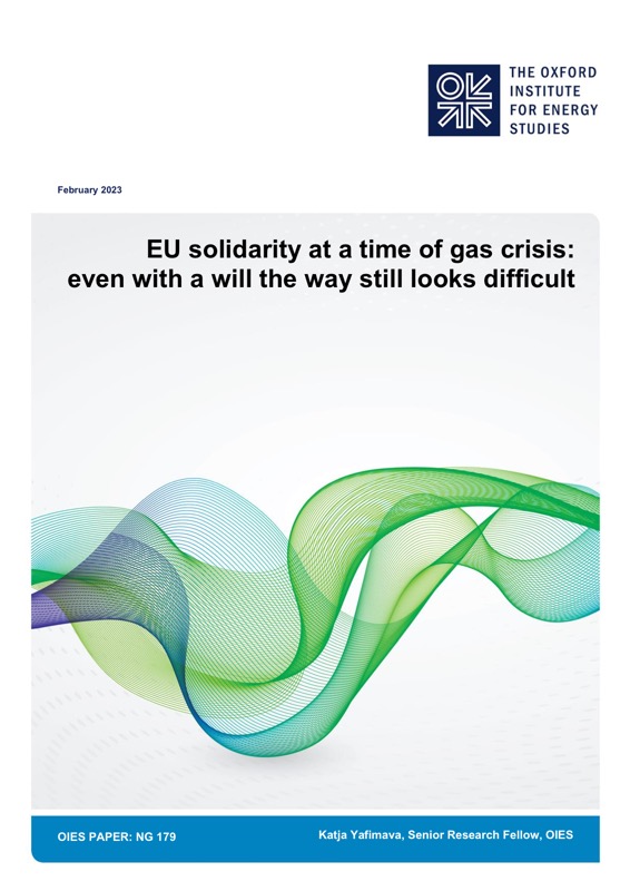 20230221 EU solidarity at a time of gas crisis OIES
