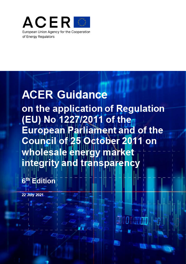 ACER Guidance on REMIT application